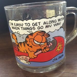 McDonald’s Garfield glass